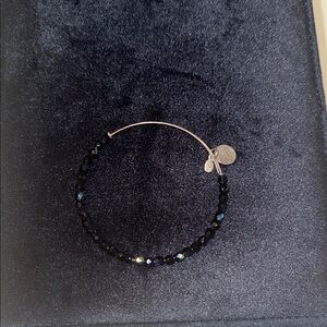 Elegant Black Beaded Bracelet